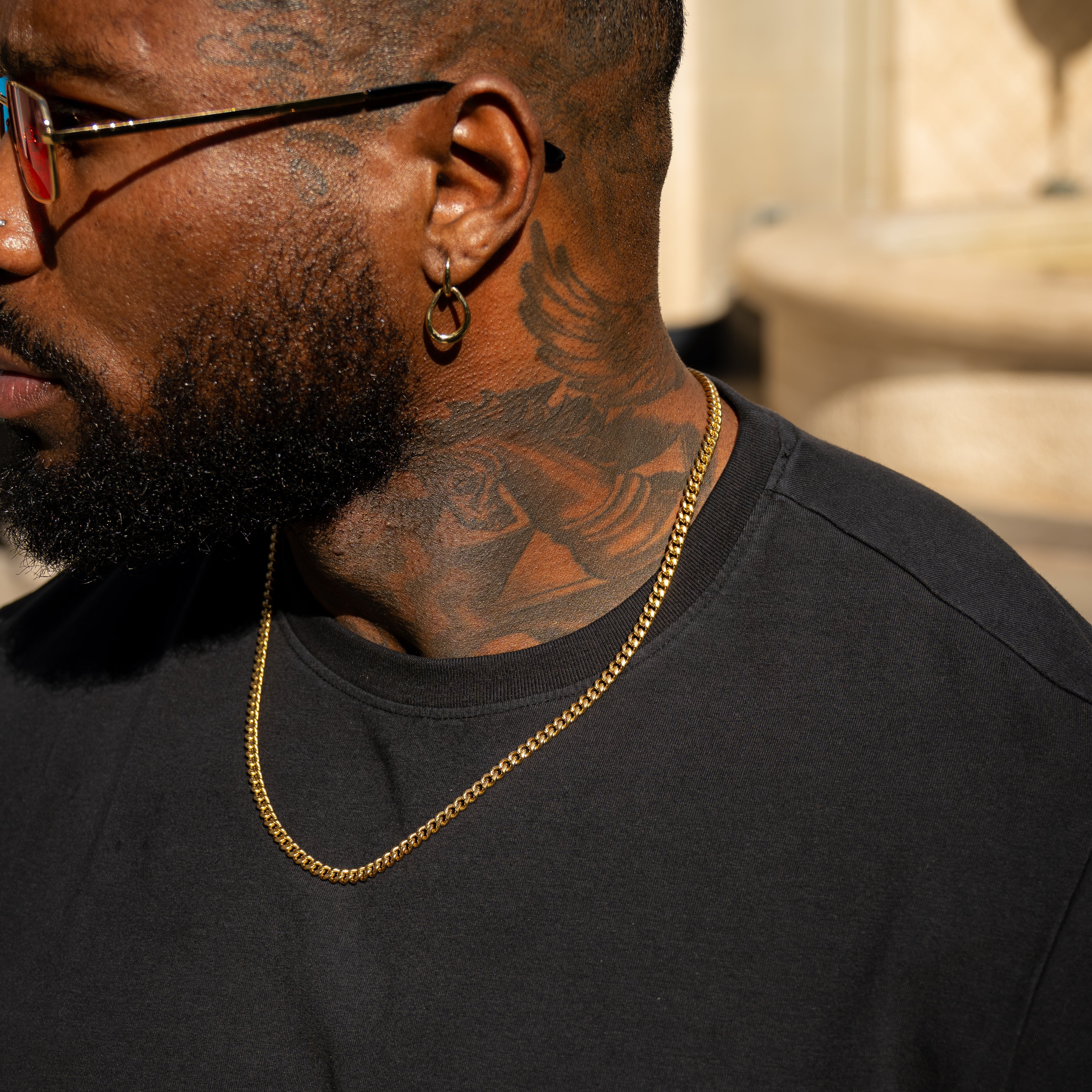 Cuban Link 5mm - 14K Gold RG131 - Image 3