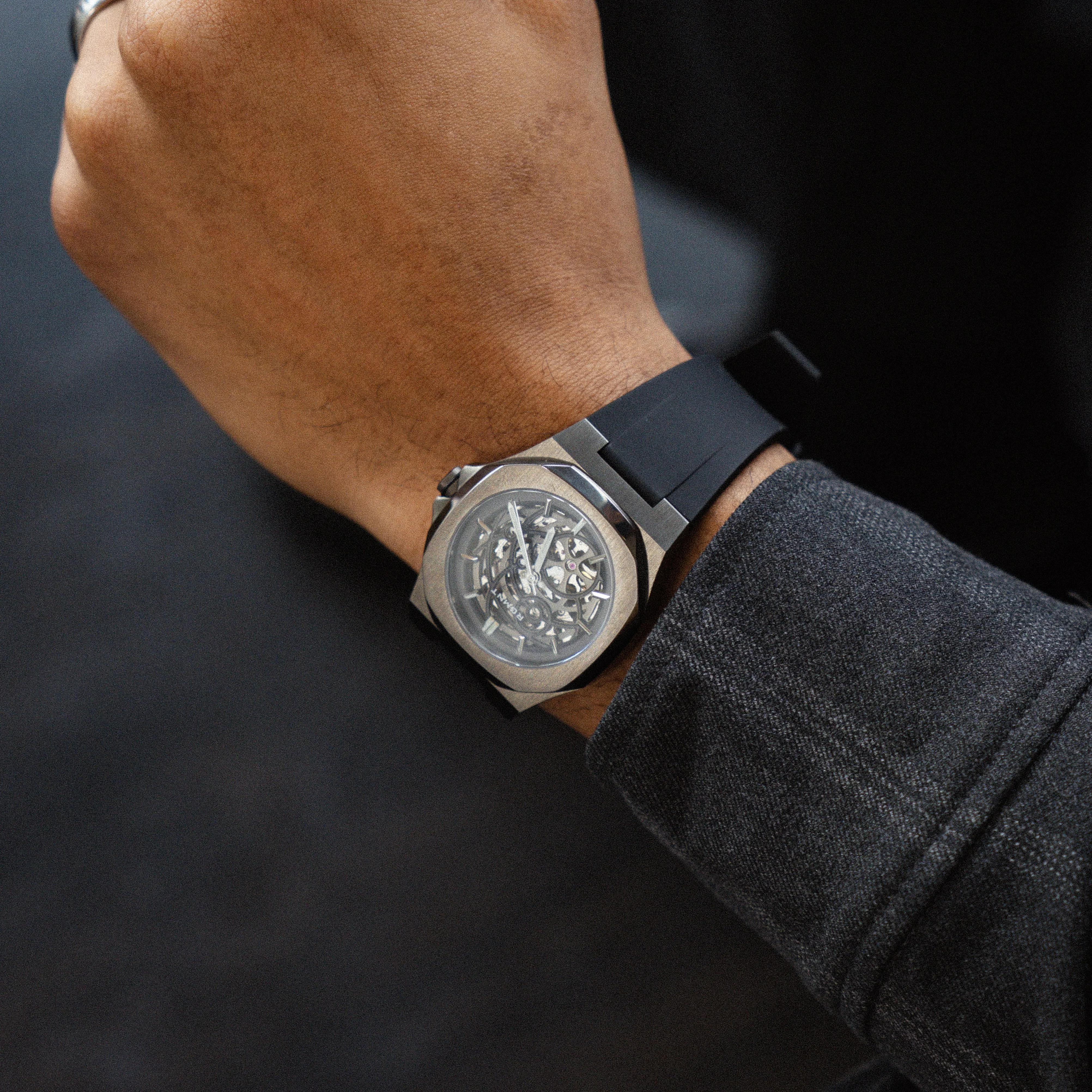 Duo-Skeleton Automatic - Gunmetal RG609 - Image 4