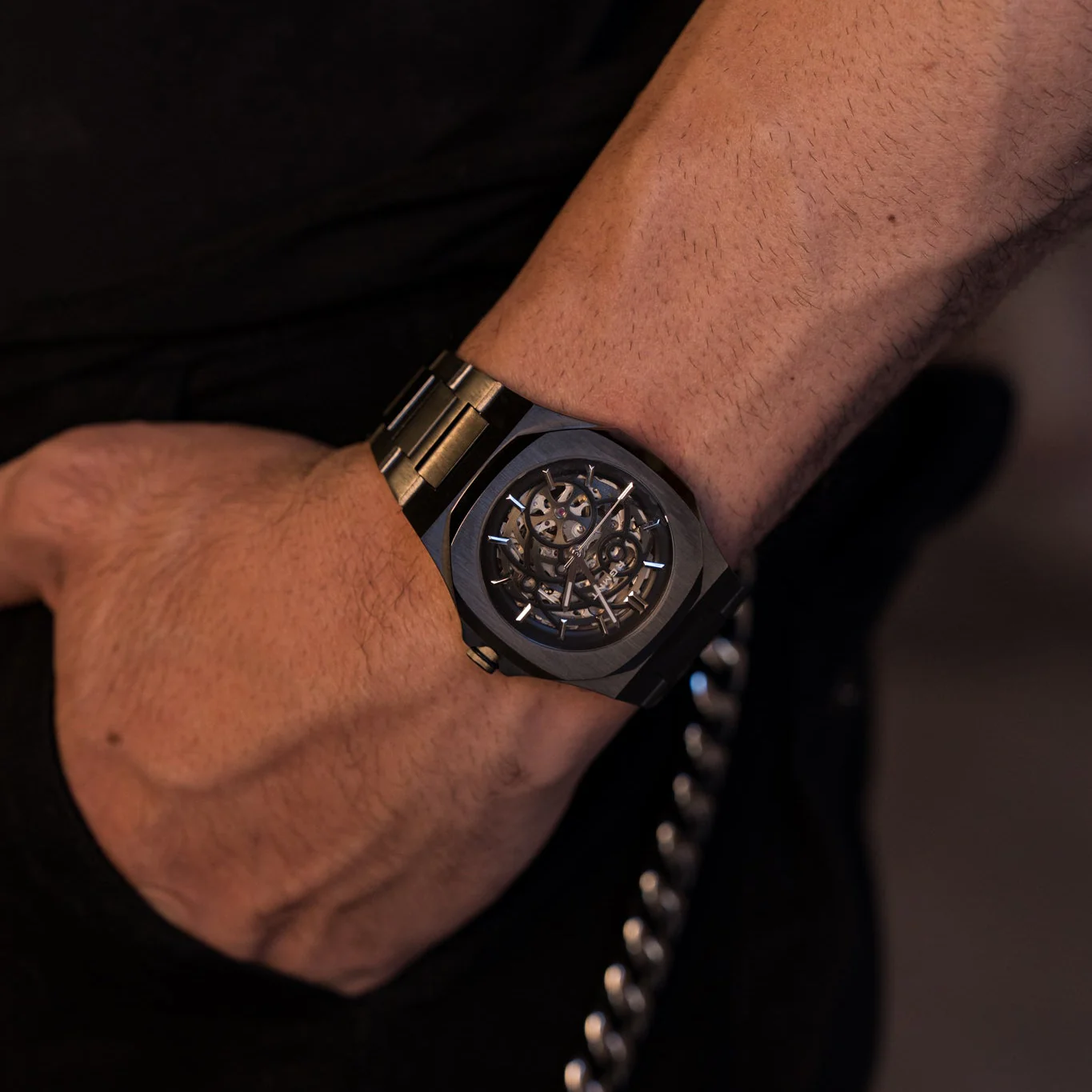 Duo-Skeleton Automatic - Gunmetal RG609 - Image 6