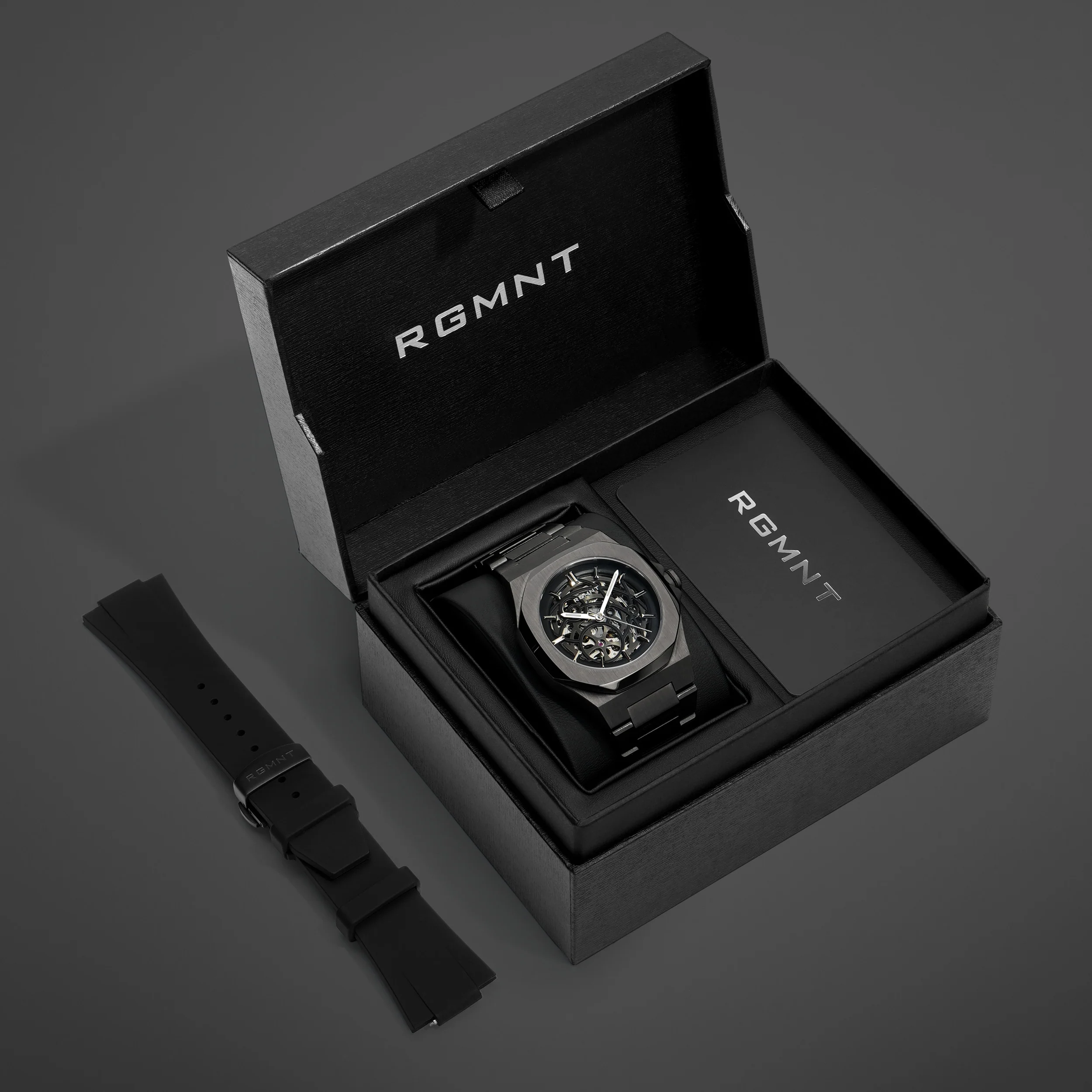 Duo-Skeleton Automatic - Gunmetal RG609 - Image 8