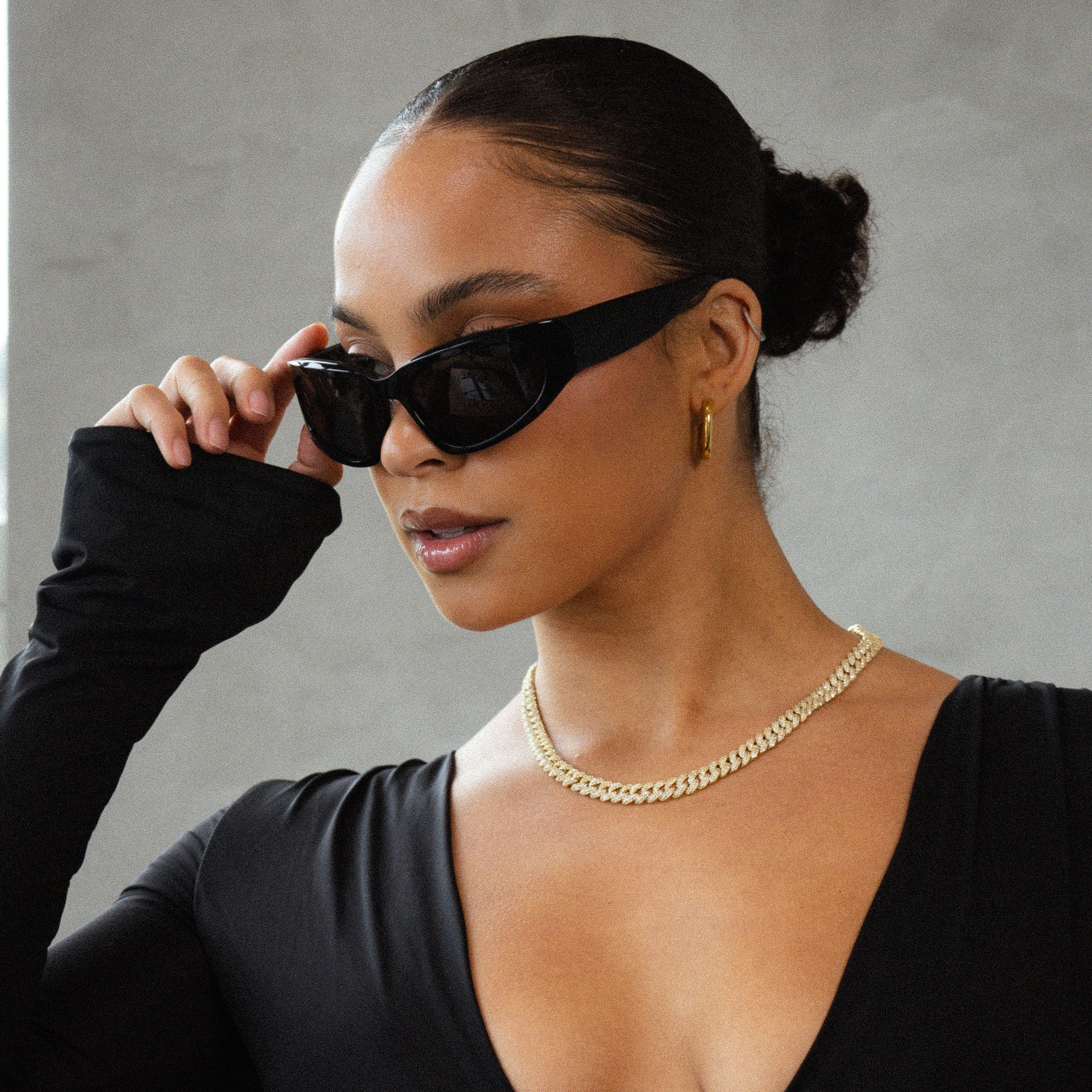 Iced Cuban Chain 8mm - Gold RG116G - Image 4