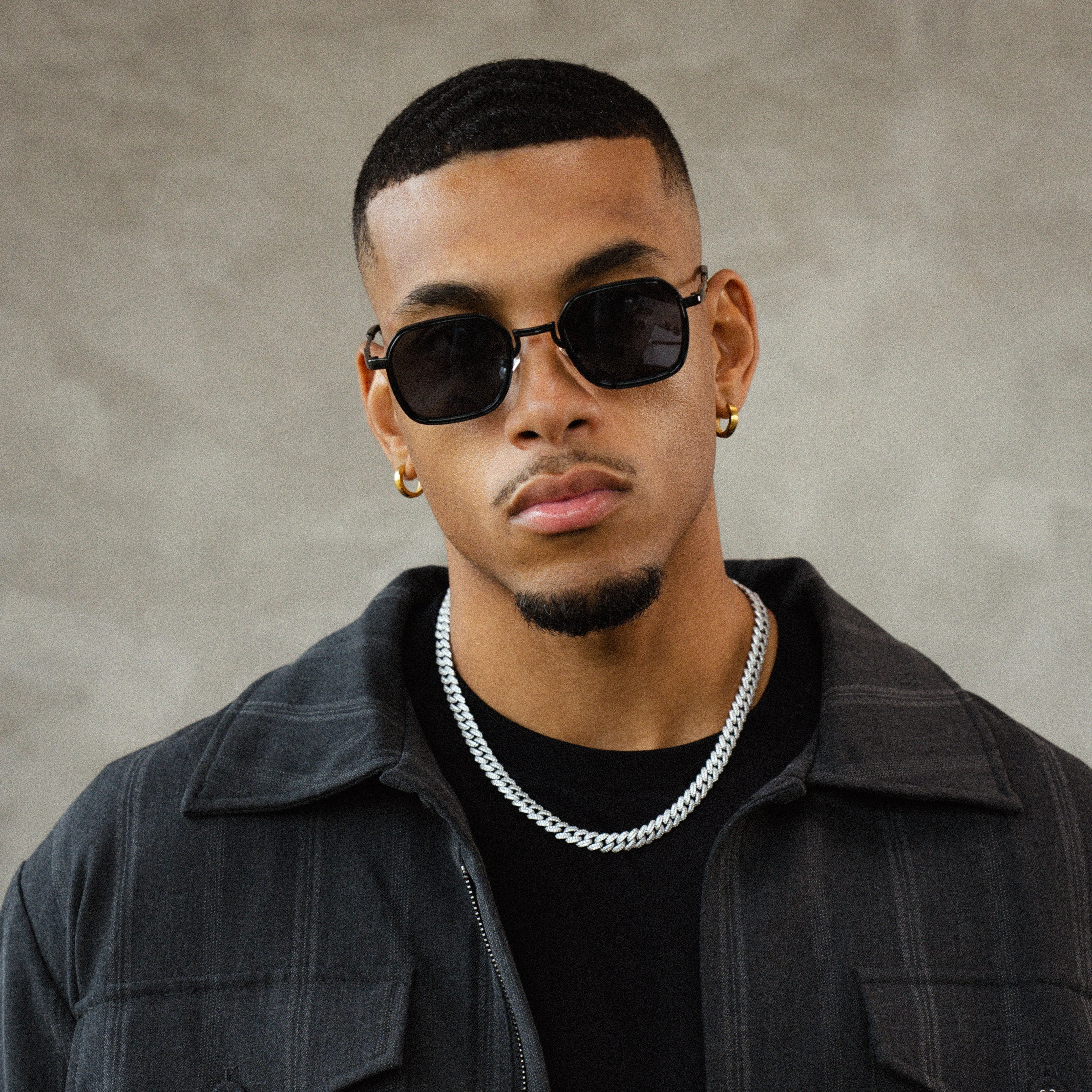 Iced Cuban Chain 8mm - Silver RG116S - Image 3