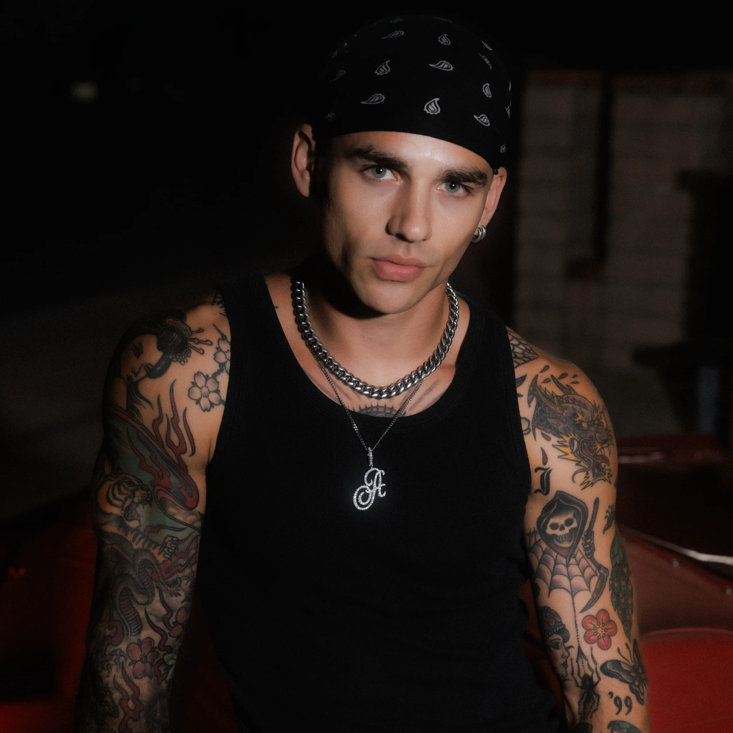 The Scripted Initial Pendant - Image 4