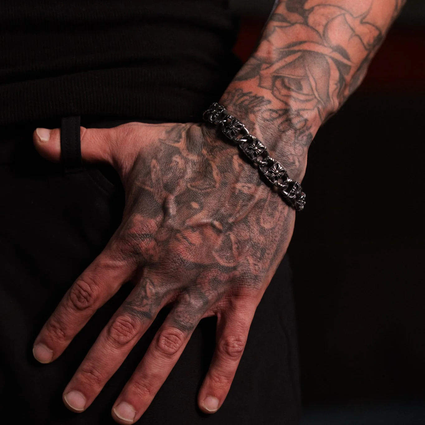 Iron Shield Bracelet - RG707 - Image 3