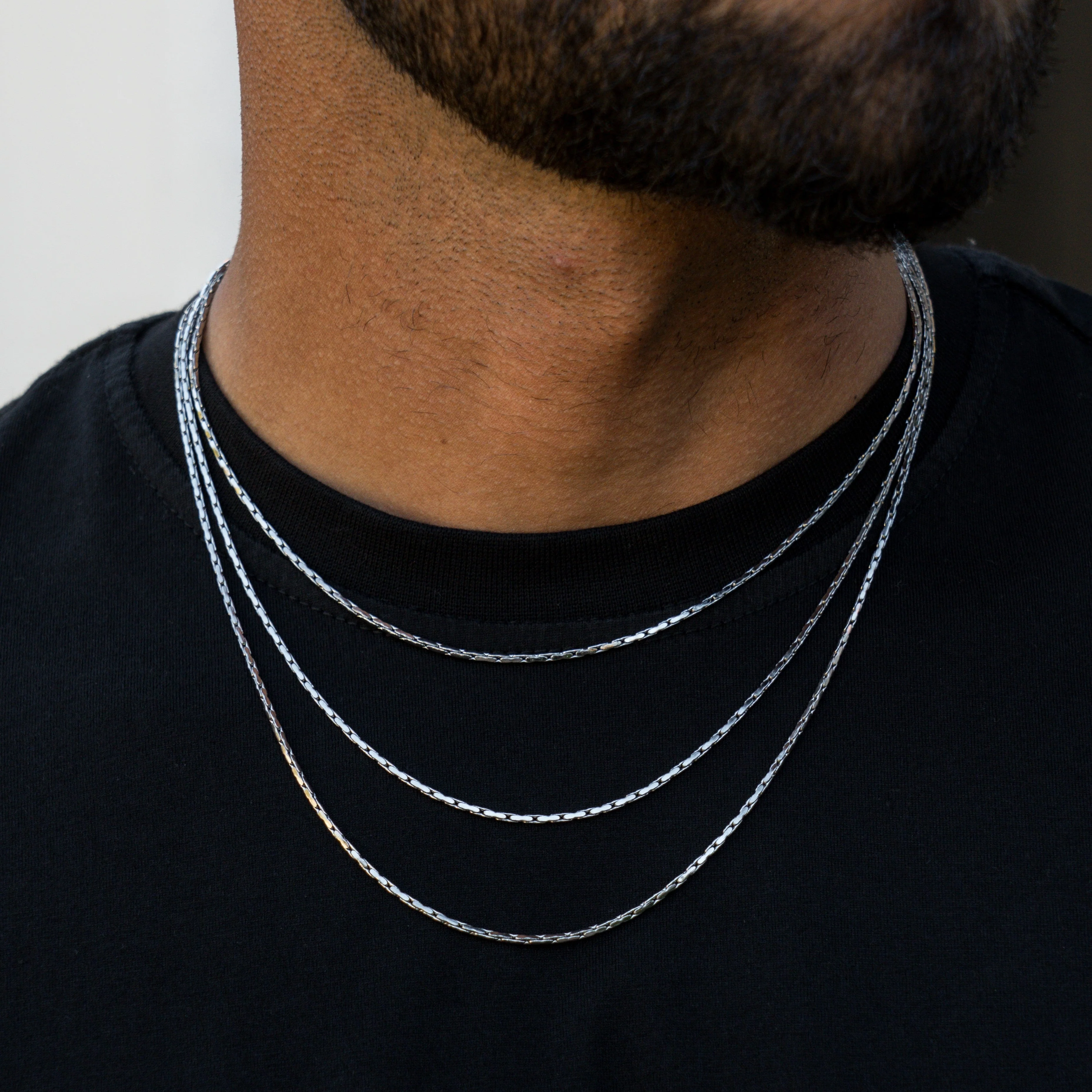 Minimal Wire Chain - Silver RG195 - Image 4