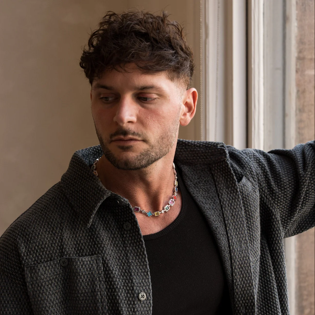 The Royal Gemstone Necklace - RG109 - Image 5