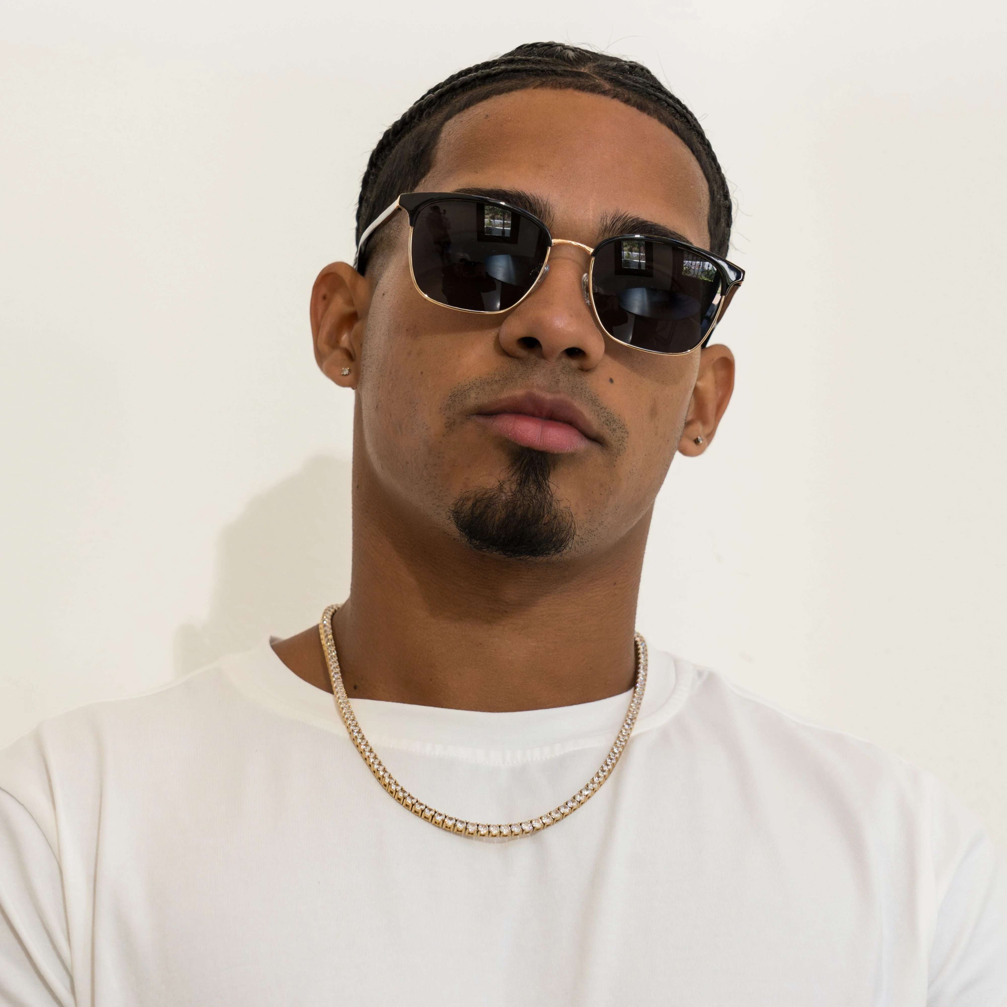 Tennis Chain 4mm - Gold RG191G - Image 5