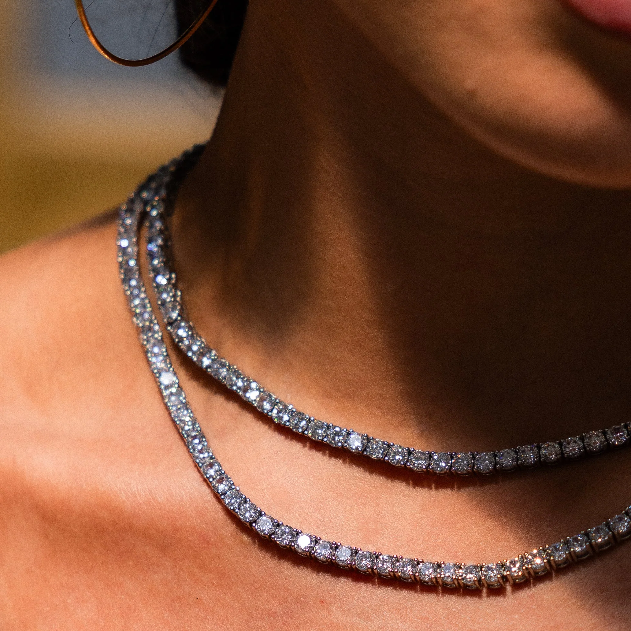 Tennis Chain 4mm - Silver RG191S - Image 11