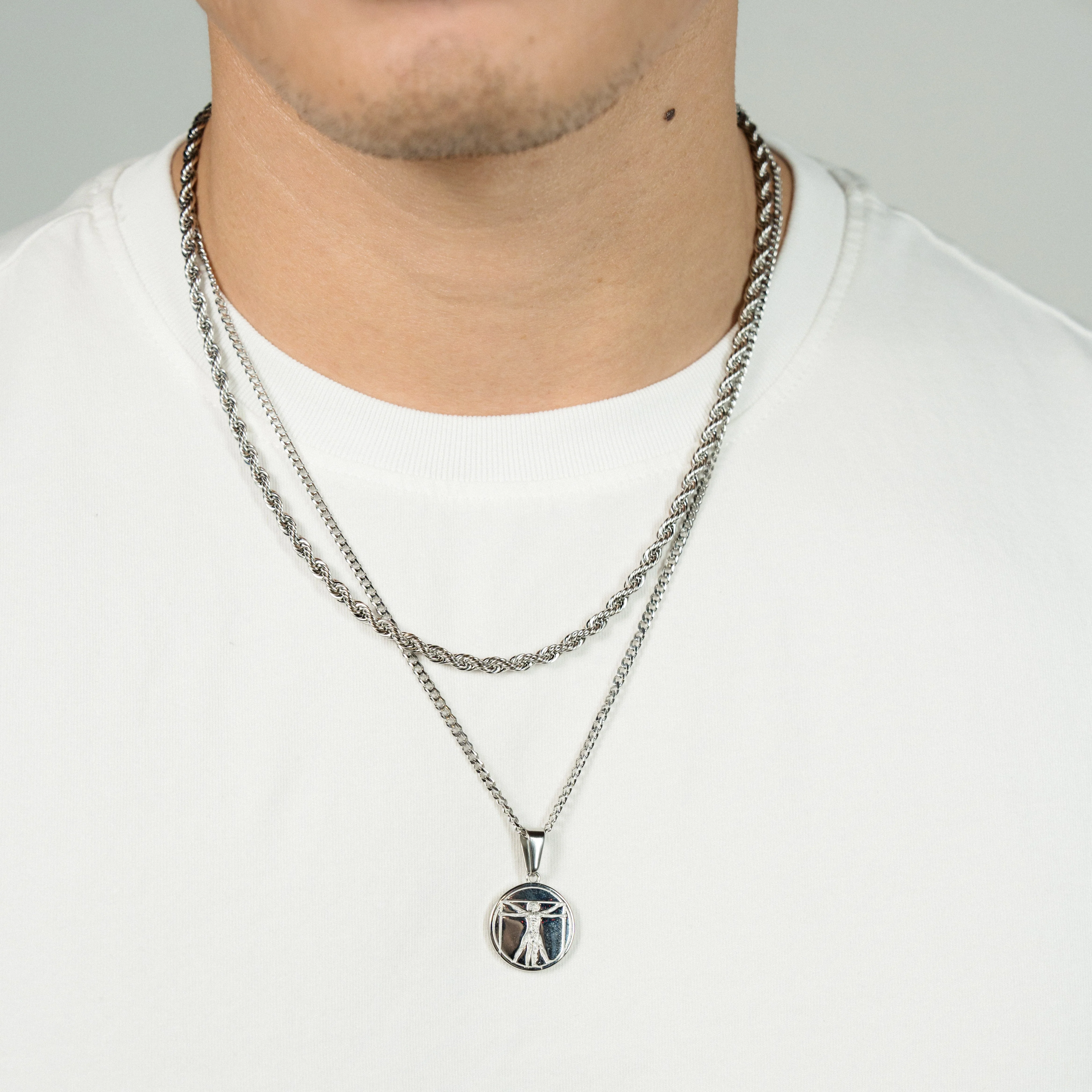 The Da Vinci Pendant Set - Silver RG1011S - Image 3