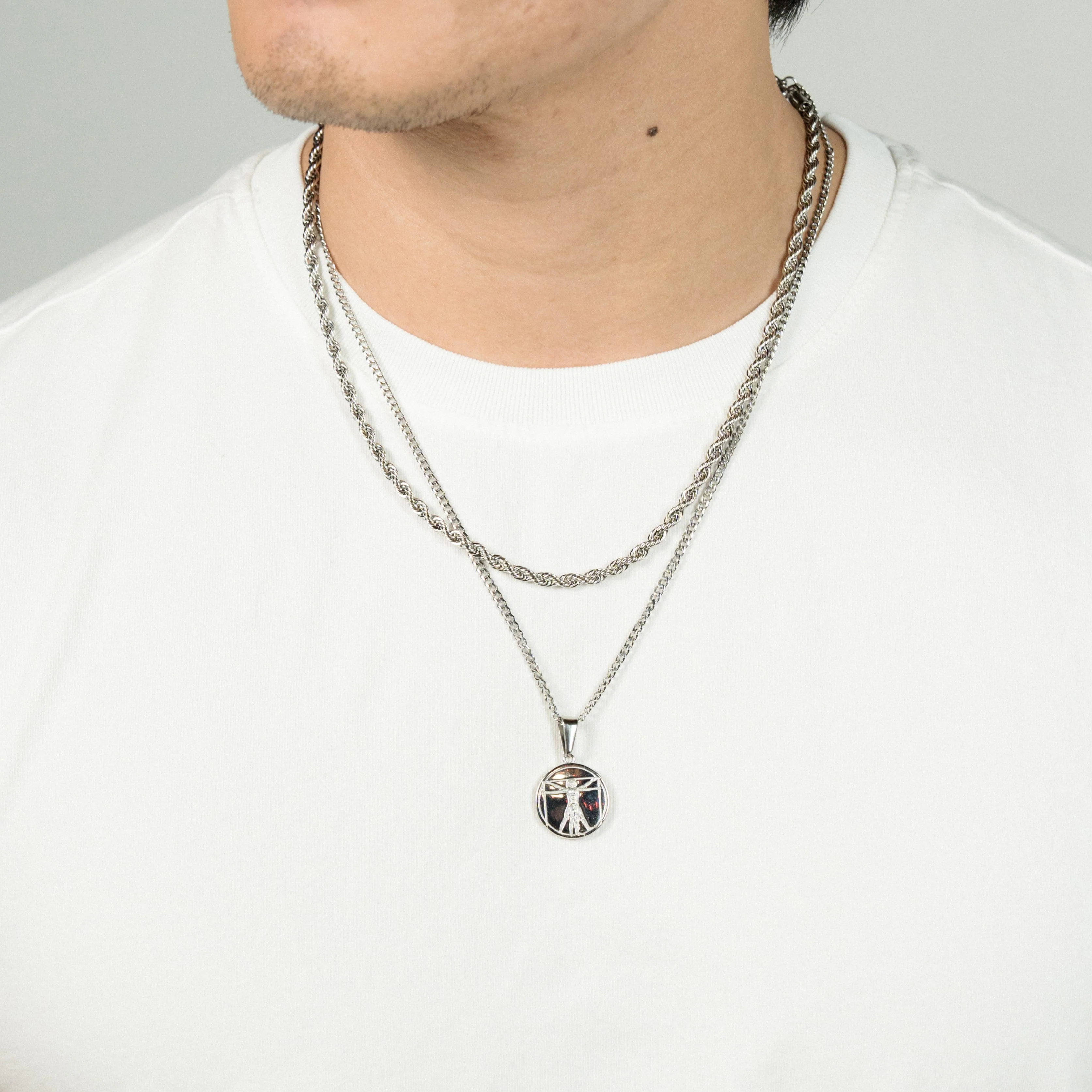 The Da Vinci Pendant Set - Silver RG1011S - Image 4