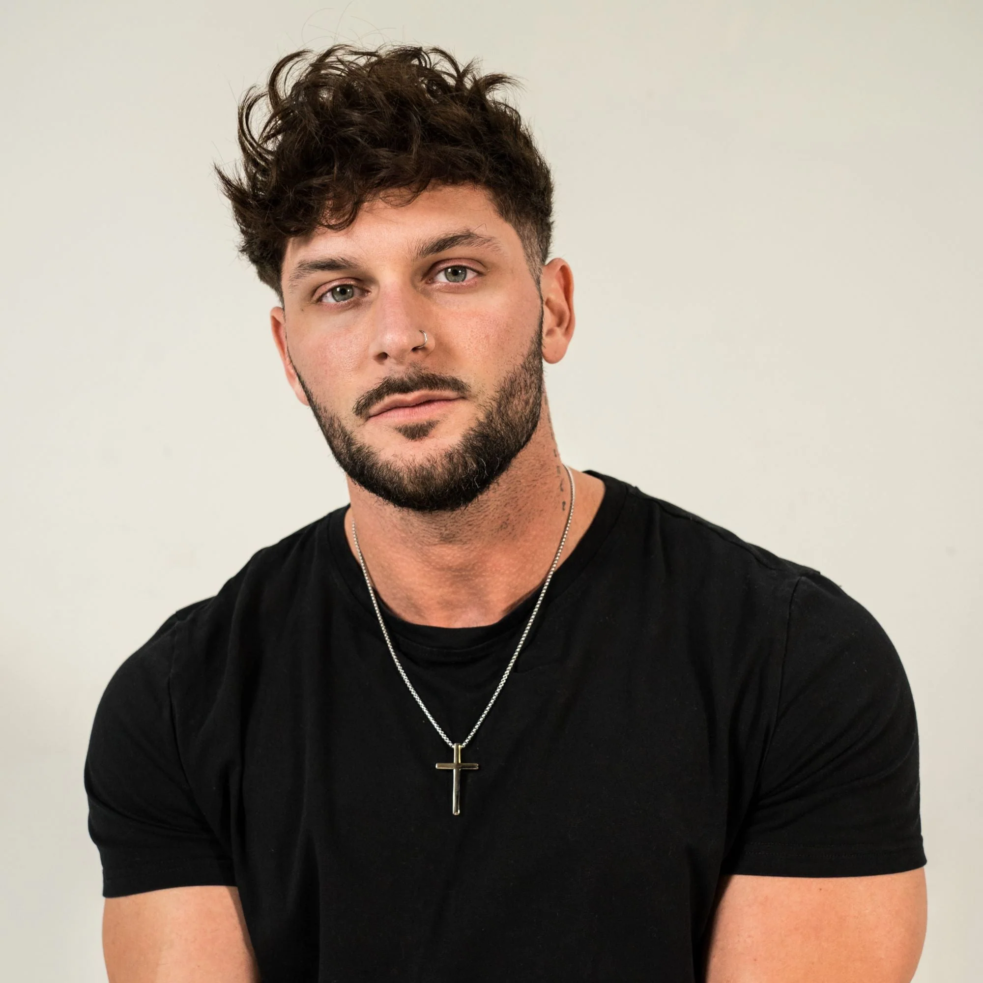 The Bold Cross Pendant - Silver RG161 - Image 4